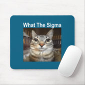 Grappige Meme Kat Wat De Sigma Schattige Kat Meme Muismat (Met muis)