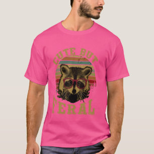 Grappige Meme Raccoon Zomer Quote Schattige Maar F T-shirt
