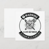Grappige Meme Sticker Kaart (Voorkant / Achterkant)