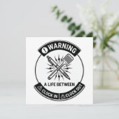 Grappige Meme Sticker Kaart (Staand voorkant)