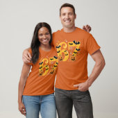 Grappige meme tekst nummer 6 7 Six Seven Halloween T-shirt (Unisex)