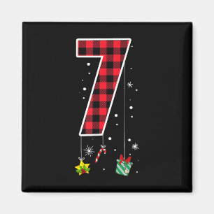 Grappige meme tekst nummer 7 Kerstmis 6 7 Zes Zeve Magneet