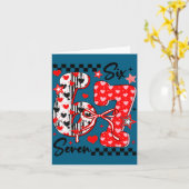 Grappige Meme Valentijn Zes Zeven 67 Valentijnshar Kaart (Gele Bloem)