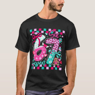 Grappige Meme Valentijn Zes Zeven 6 7 Valentijnsha T-shirt