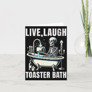 Grappige Meme Zin Live Lachen Toaster Bad Gag Edgy Kaart