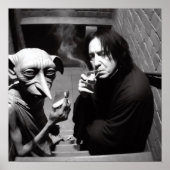 Grappige memes film hallowen bw poster (Voorkant)