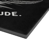 Grappige Menopauze Hot Flash Glass snijplank (Hoek)