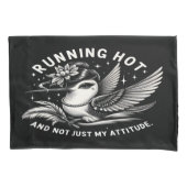 Grappige menopauze hot flash Kussenslopen (Voorkant-Links)