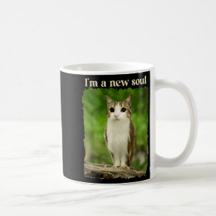 Grappige Meowl Meme, Kat Uil Meme Brainrot Gen Alp Koffiemok