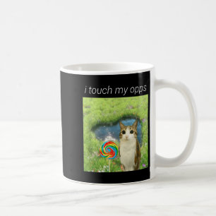 Grappige Meowl Meme, Kat Uil Meme Brainrot Gen Alp Koffiemok
