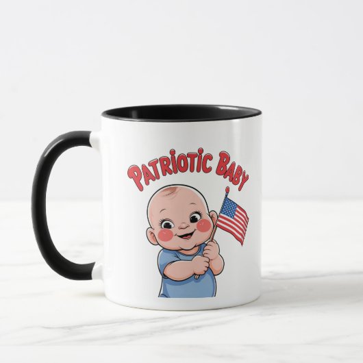 Grappige 'Merica Baby-beker Mok (Links)