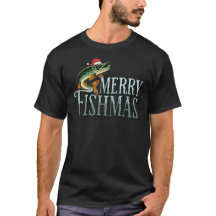 Grappige Merry Fishmas Santa Fish
