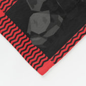 Grappige Merry Krampus Gepersonaliseerde Custom Ch Fleece Deken (Hoek)