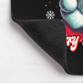 Grappige Merry Rizzmas Rizz Santa Claus Christmas  Muismat (Hoek)