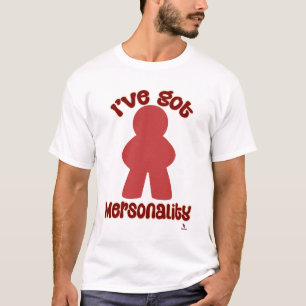 Grappige Mersonality Spelstuk Uitspraak T-shirt