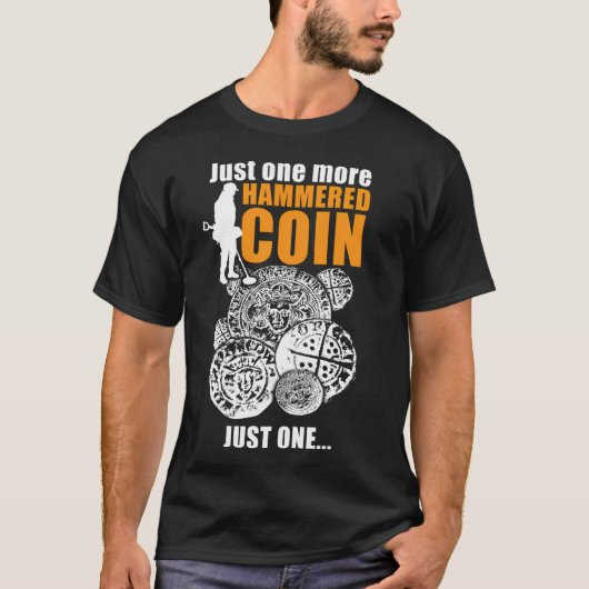 Grappige metaaldetectoristen t-shirt (Voorkant)