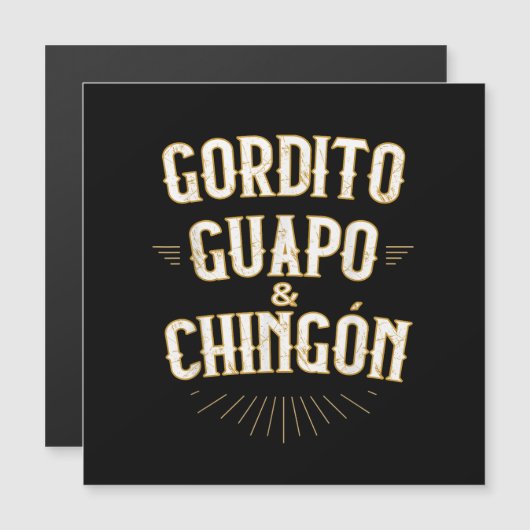 Grappige Mexicaan in het Spaans (Voorkant / Achterkant)