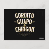 Grappige Mexicaan in het Spaans Briefkaart (Achterkant)