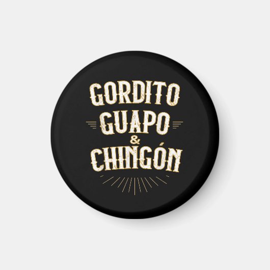 Grappige Mexicaan in het Spaans Magneet (Voorkant)