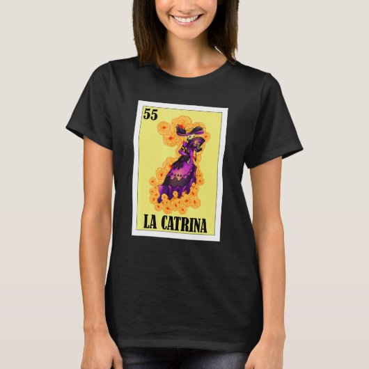 Grappige Mexicaan - La Catrina T-shirt (Voorkant)