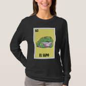 Grappige Mexicaanse bijnaam Toad - El Sapo T-shirt (Voorkant)