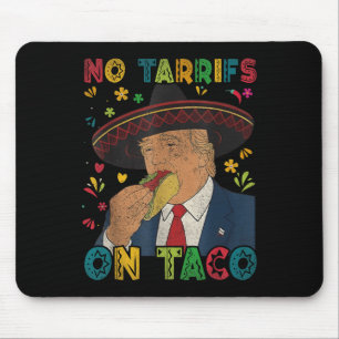 Grappige Mexicaanse Cinco de Mayo Trump geen trapp Muismat