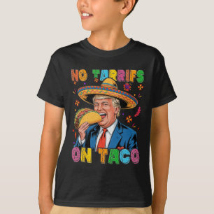 Grappige Mexicaanse Cinco de Mayo Trump geen trapp T-shirt