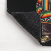 Grappige Mexicaanse kat Sombrero Baja Cinco De May Muismat (Hoek)