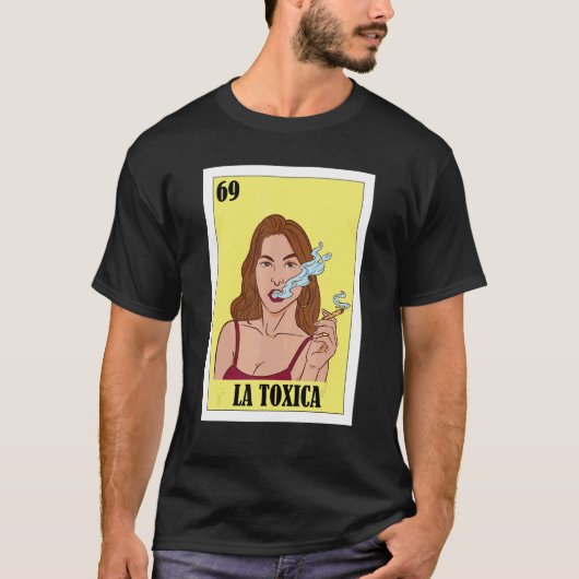 Grappige Mexicaanse La Toxica T-shirt (Voorkant)
