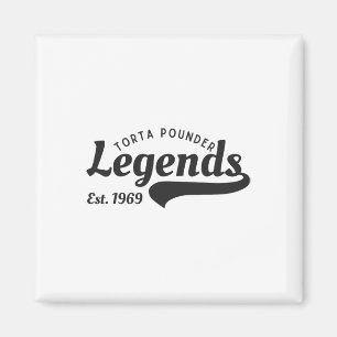 Grappige Mexicaanse Latino Torta Pounder Legends C Magneet