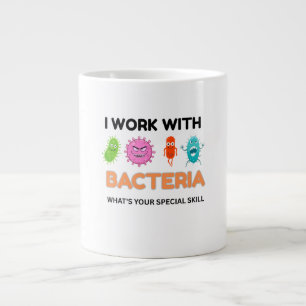 Grappige microbiologie Mok - 'Ik speel met bacteri