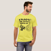 Grappige Microscoop, Microbiologen Biologie Nerd T-shirt (Voorkant volledig)