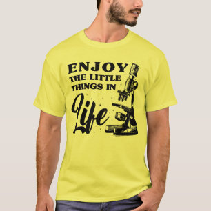 Grappige Microscoop, Microbiologen Biologie Nerd T-shirt