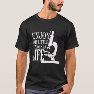 Grappige MICROSCOOP MICROBIOLOGEN BIOLOGIE NERD WE T-shirt