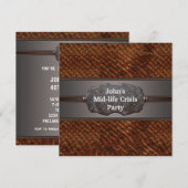 Grappige midlife crisis betekent 40ste verjaardag kaart (Voorkant / Achterkant)