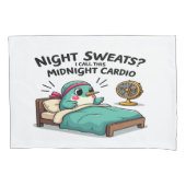 Grappige Midnight Cardio Kussenslopen (Voorkant-Links)