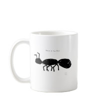 Grappige Mier Mok - Slecht Getekend Dieren Cadeau