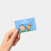 Grappige mieren tekenfilm badge (Handheld)