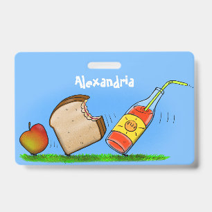 Grappige mieren tekenfilm badge
