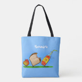 Grappige mieren tekenfilm tote bag (Achterkant)