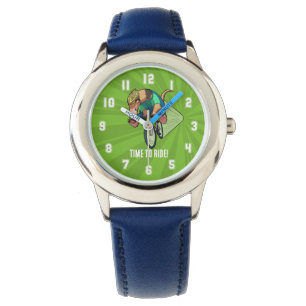 Grappige Miereneter Tijd om te Rijden! Fietser Car Horloge