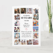 Grappige mijlpaal Jubileum foto Kaart (Voorkant)