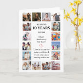 Grappige mijlpaal Jubileum foto Kaart (Gele Bloem)