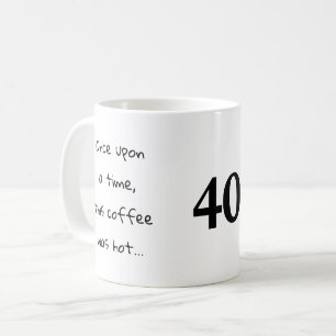 Grappige mijlpaal verjaardagscadeau, aangepaste le koffiemok