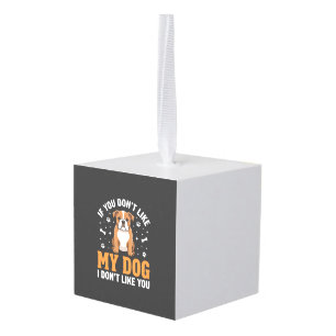 Grappige mijn hond Bulldog citaat Decoratie