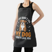 Grappige Mijn Hond Bulldog Citaat Schort (Insitu)