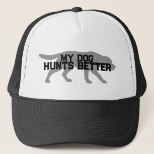 Grappige Mijn Hond Jaagt Beter Trucker Hoed Pet