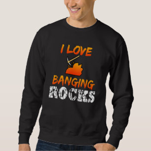 Grappige mijnbouwingenieur Quote Coal Miner I Love Trui