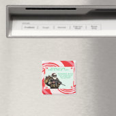 Grappige Militair/Kerstman Magneet (Insitu (Vaatwasser))