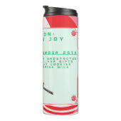 Grappige Militair/Kerstman Thermosbeker (Geroteerd rechts)